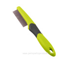 Cat Flea Comb Green Pet Dog Grooming Comb